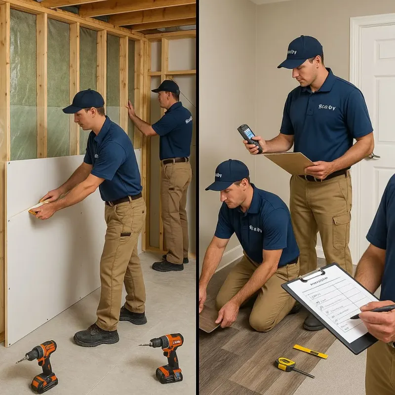 Repairs and Reconstruction process in Princeton, WI
