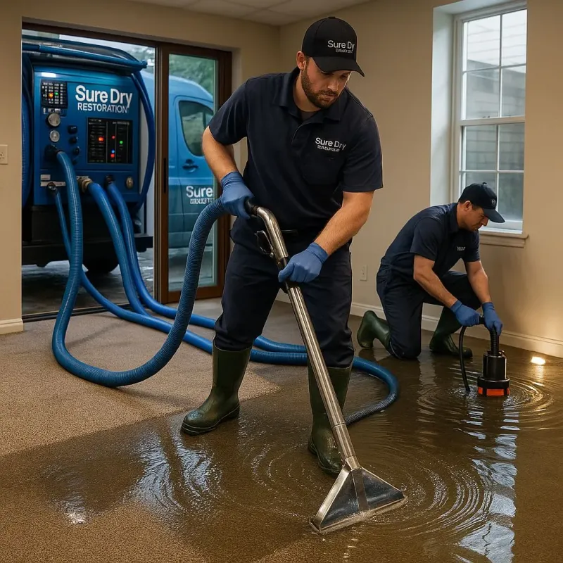Water Extraction and Removal process in Princeton, WI